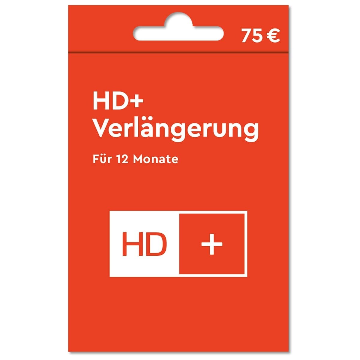 HD Verlängerung für alle HD Plus Karten, Mail-Versand, Laufzeit 12 Monate