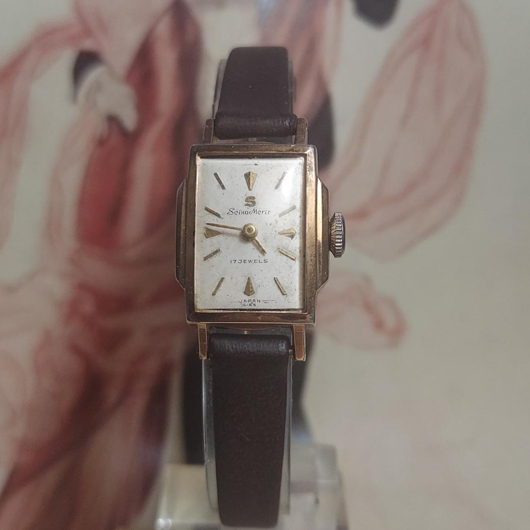 Seiko Big S Merit 50 Ladies Watch - Vintage Quartz Movement, Used SA111