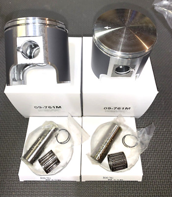 1978-91 92 93 94 Ski-doo Safari Formula MX Z 470_Everest 444 464 Piston KITS x2