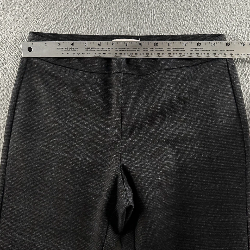 Pantalones de mujer Nanette Lepore negros multicolores medianos leggings tobillo mezcla de rayón Foto 4 de 4