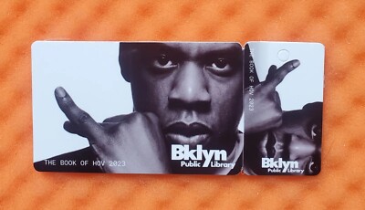 Jay Z The Book of HOV Limited Edition Brooklyn Library Card The