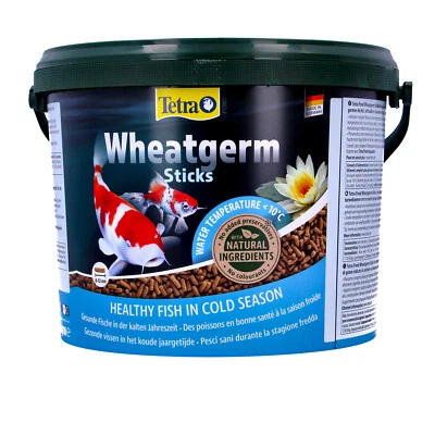 TETRA POND WHEATGERM WINTER FISH FOOD STICKS AUTUMN COMPLETE KOI 2000g 2KG 10L