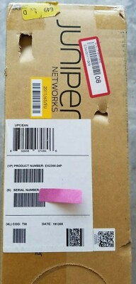 NEW Juniper EX2300-24P Juniper Managed L3 Switch (We buy and sell Cisco)
