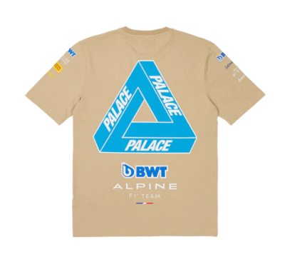 Palace Kappa for Alpine T-shirt Tan | eBay