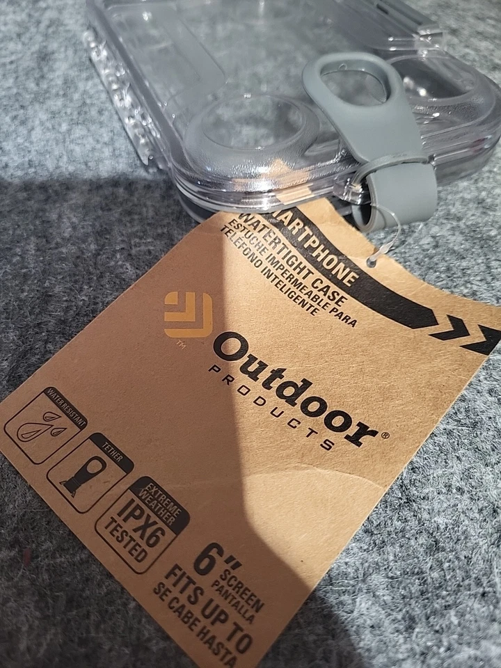 SMARTPHONE WATERTIGHT CASE FOR 6 INCH SMART PHONES BOATING BEACH SNOW SPORTS etc - Image 2 of 4