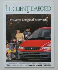 CHRYSLER Full Line 1996 dealer brochure catalog - French - Canada