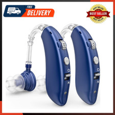 Rechargeable Hearing Aid for Seniors, Hearing Amplifier Aids, Sound Amplifier