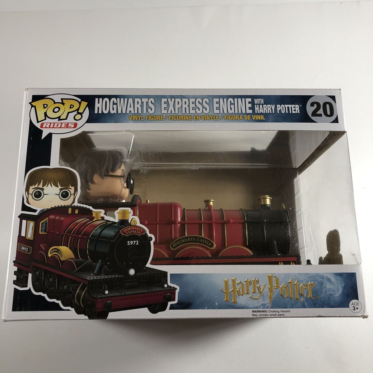 POP! Rides Harry Potter: Hogwarts Express Engine com Harry Potter - Funko