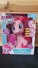 My Little Pony Pinkie Pie Sweet Style Pony New! 10 pieces long hair for styling