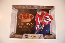 2011-12 Panini Hockey Crown Royale Original Promo / Sell Sheet - Alex Ovechkin