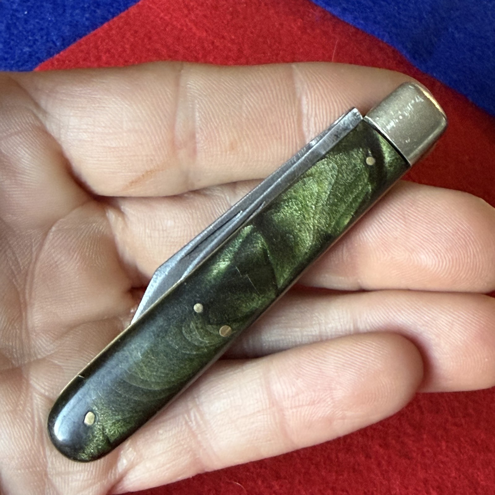 Old Vintage Antique Cattaraugus Robeson Barehead Jack Pocket Knife