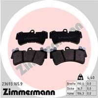 Zimmermann Bremsbelagsatz Scheibenbremse Pb:Z 23693.165.9 FüR Q7 Cayenne 23693