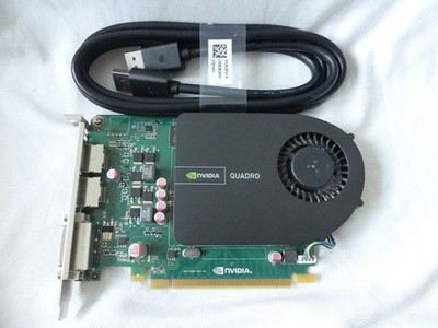 Nvidia Quadro 2000 - 1GB GDDR5 -PCIe 2.0 16x -1x DVI 2x DisplayPort + DP Kabel