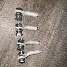 Burndy YA2CA3 Lugs W Bolts Washers And Nuts (lot Of 4)