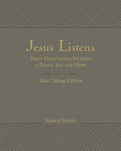 Jesus Listens Note-Taking Edition, Leathersoft, Gray, with full Scriptures: Dai - Image 4