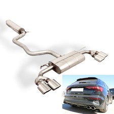 FOX Duplex Komplettanlage je 2x115x85mm für Audi A3 8Y Sportback 35 TSFI 1.5l