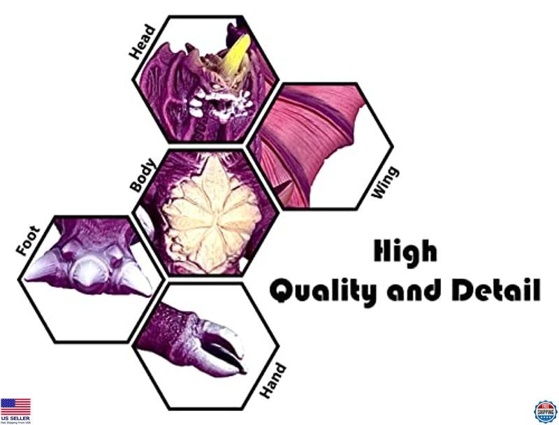 Destroyah vs Godzilla Action Figures, Movable Joints, Soft Vinyl, Travel Bag