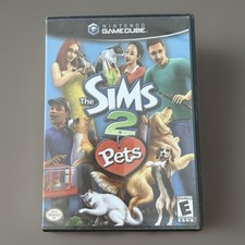 Sims 2 (Nintendo GameCube, 2005) Tested & Working DAMAGED GAMEART READ