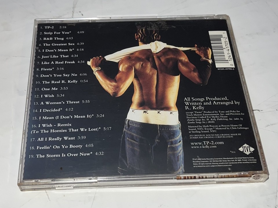 R. Kelly CD TP-2.COM 2000 Album Jive Records Hip Hop R&B Music | eBay