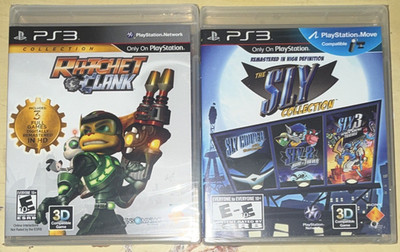 Ratchet & Clank Collection + Sly Cooper Collection PS3 Remastered 3D