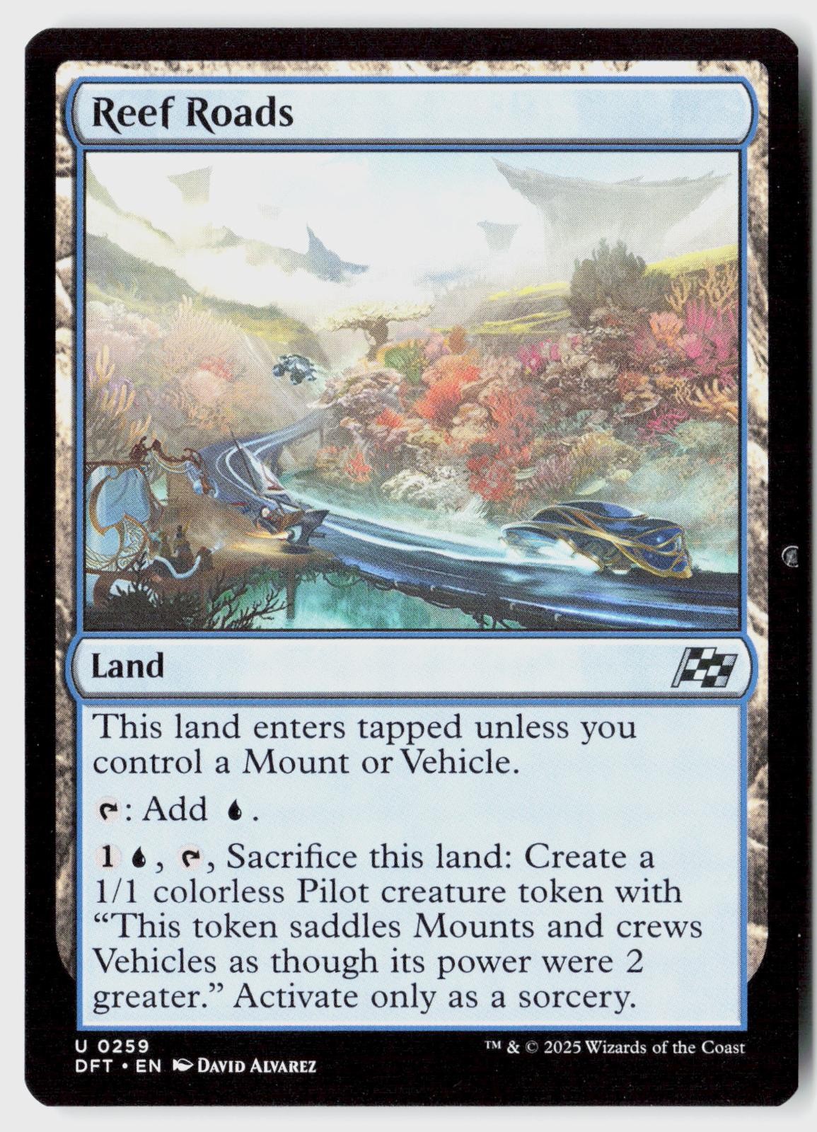 Reef Roads 259 Uncommon Aetherdrift Magic: The Gathering Near Mint