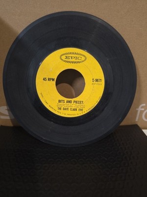 The Dave Clark Five Bits And Pieces 7'' Vinyl Record 1964 Epic 5-9671