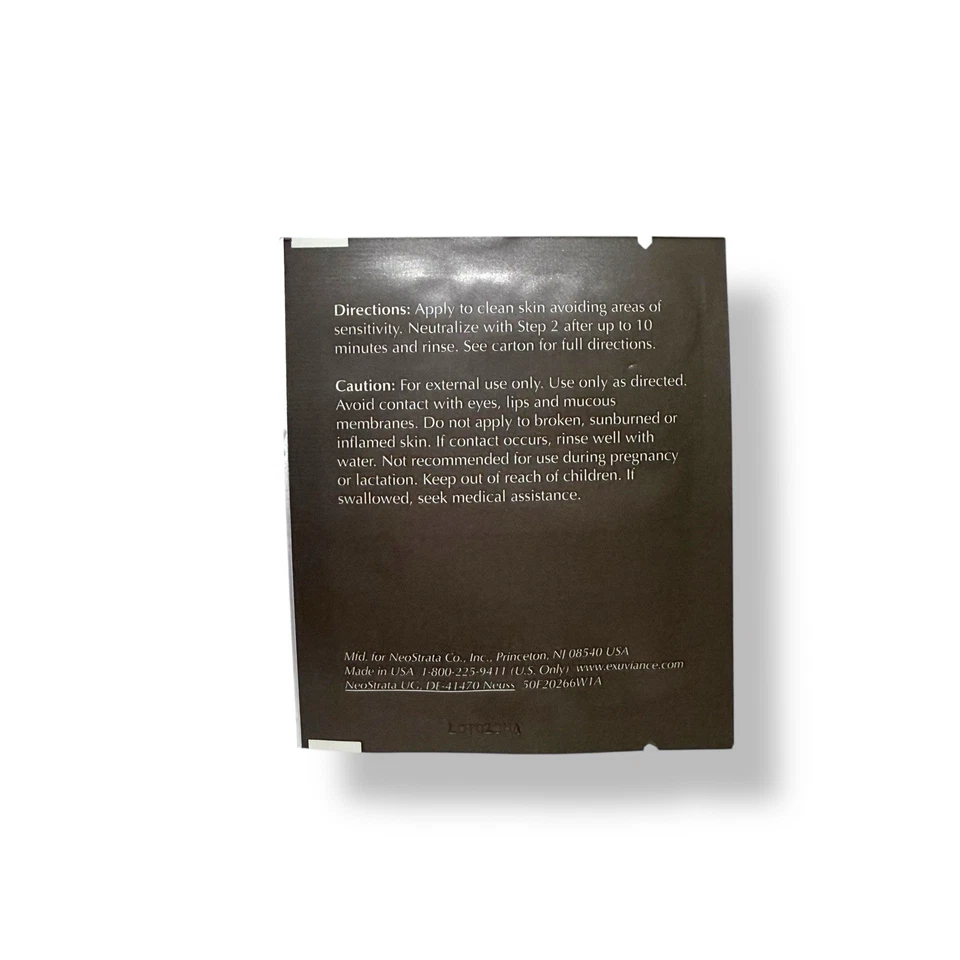 LOT 3 Exuviance Detox Mud Face Mask 10mL X2 & Advanced Theory Peel AP25 Pad - Image 4 of 4