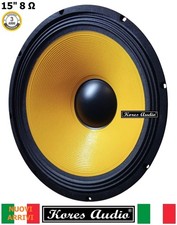 Kores Audio KS-158Y Woofer/Sub Cono UNIVERSALE 15" Pollici 38 Cm 8 Ohm 500W
