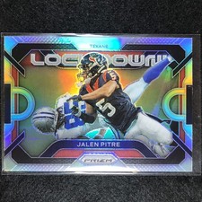 2023 Prizm Football JALEN PITRE Lockdown! Silver Prizm #14