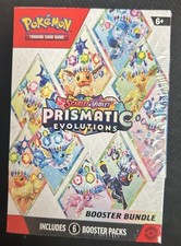 Pokemon TCG Scarlet & Violet Prismatic Evolutions Booster Bundle New Sealed