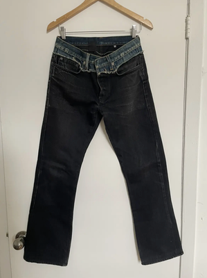 AW2006 Dior Homme Denimコンバイン デニム hedi dior cummerbund denim aw2006 Hedi Slimane size 29-30 | eBay