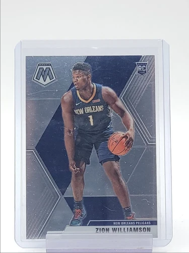 ZION WILLIAMSON 2019-20 MOSAIC ROOKIE BASKETBALL PELICANS RC Q3813