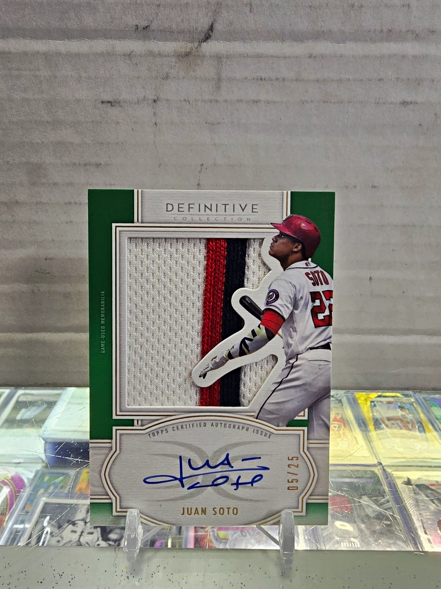 25+ Juan Soto Baseball Serial Numbered Sports Trading Cards