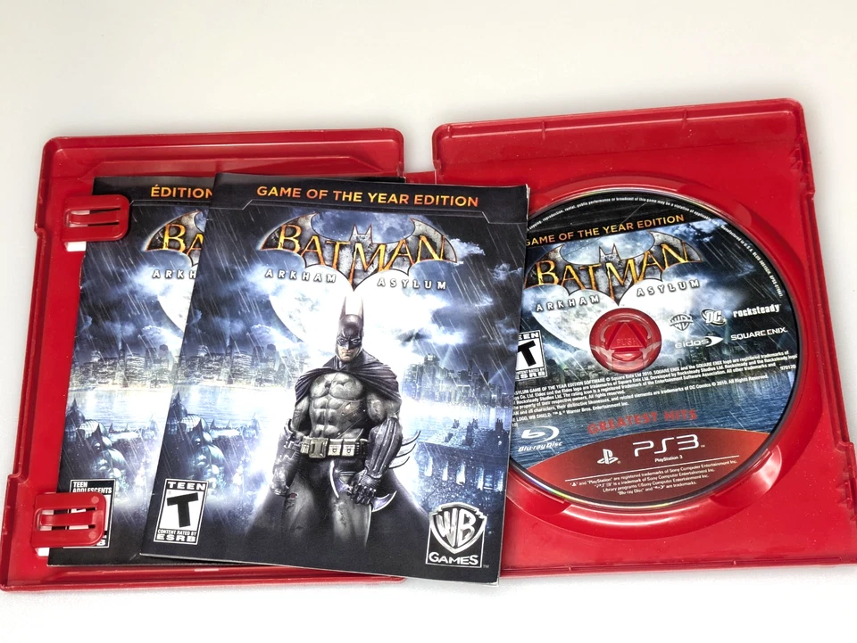 PlayStation 3 Games Lot of 4 - Mortal Kombat, Batman, Thor, Cursed Crusade -CIB- - Image 4 of 4