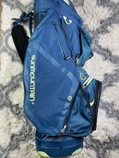 Sun Mountain Stellar Ladies 14-Way Divided Golf Cart Bag Cyan Blue No Cover