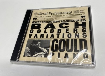 Bach Goldberg Variations - Gould Piano CD 1983 New Sealed Free Fast Shipping.