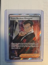 Pokemon TCG Team Rockets Giovanni Trainer Holo NM-MT Kostenloser Versand