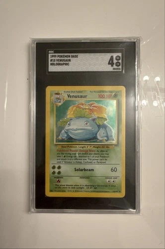 Venusaur 015/102 Base Set Holo sgc 4
