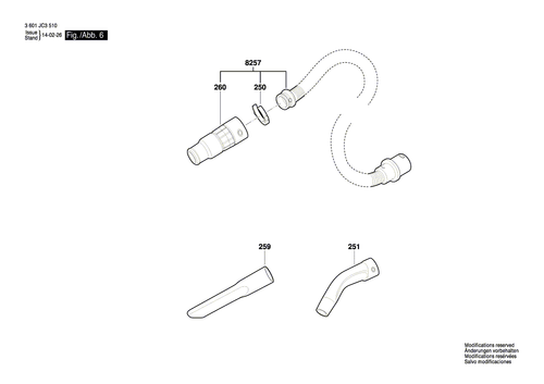 Neu Original Bosch 2609200388 Schalter - Bild 9 von 9