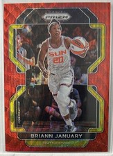 2022 Prizm WNBA #101 Briann January Ruby Wave Prizm Seattle Storm