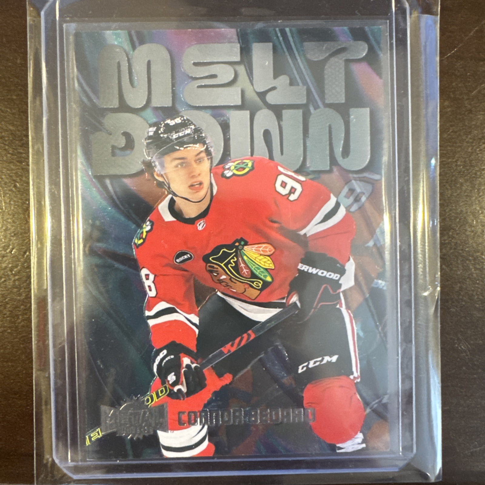 R556.   2023-24 Skybox Metal Universe Meltdown Connor Bedard #M5 