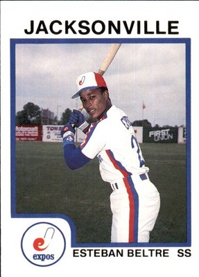 1987 Jacksonville Expos ProCards #439 Esteban Beltre Dominican Republic NM Card
