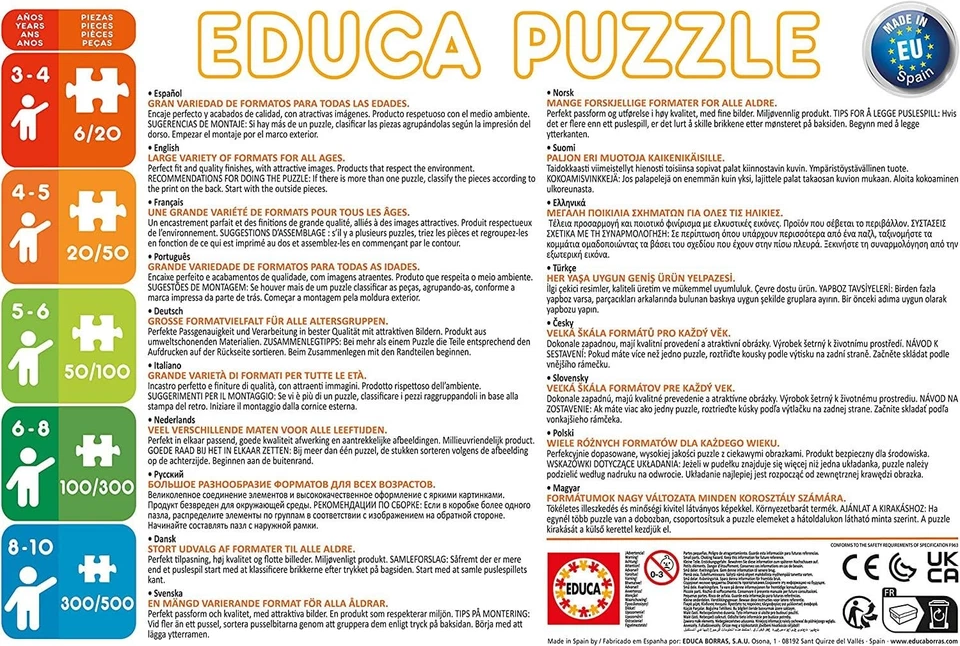 Educa - Puzzle di cartone con 48 pezzi per bambini | Spider-Man. Set di 2 p xmLt - Immagine 4 di 4