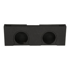 QPower Dual 12" Sub Box - Chevy Silverado Crew Cab  GMC Sierra Crew Cab 07-13