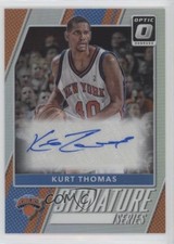 2017 Panini Donruss Optic Signature Series Holo Prizm Kurt Thomas #75 Auto 1b8