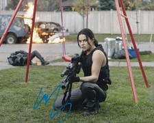 MICHELLE RODRIGUEZ signed autograph 20x25cm RESIDENT EVIL in person autograph