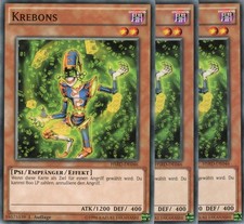 yugioh 3x Krebons HSRD-DE046 COMMON DEUTSCH