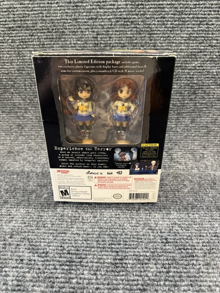 Corpse Party Back to School Edition (Nintendo 3DS) 100% Complete in Box Rare CIB - Image 3 of 4