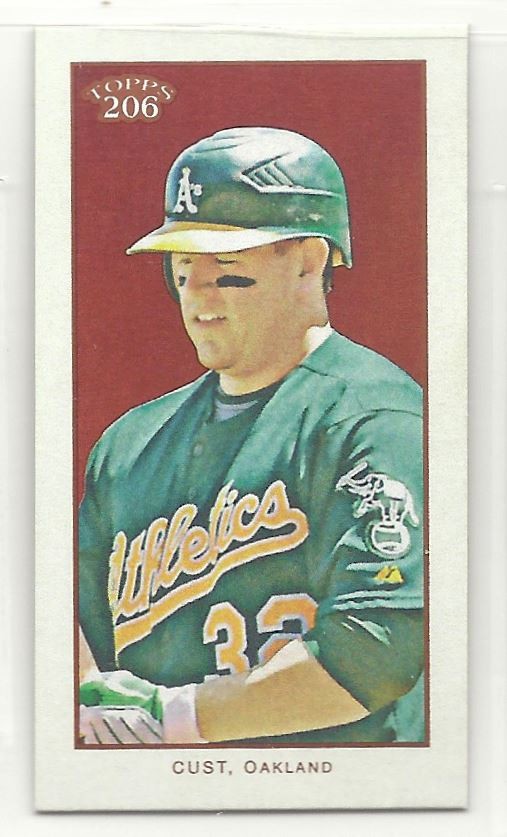 2009 Topps 206 Mini Piedmont Jack Cust 180