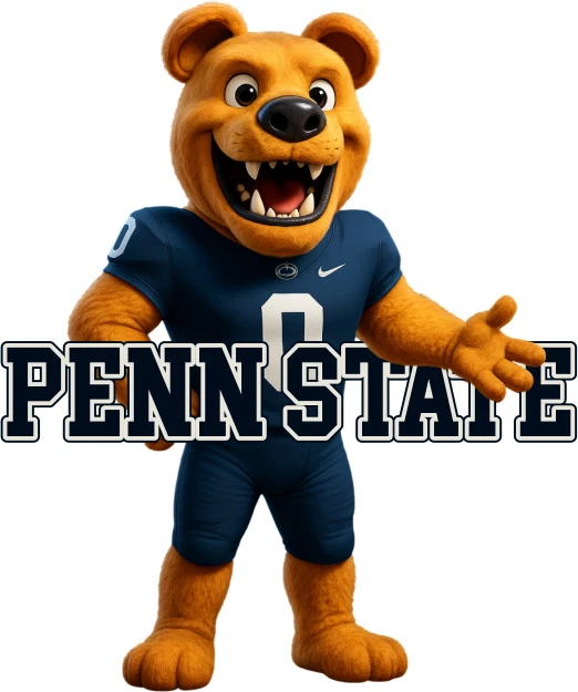 Penn State Nittany Lions Mascot  T-Shirt
